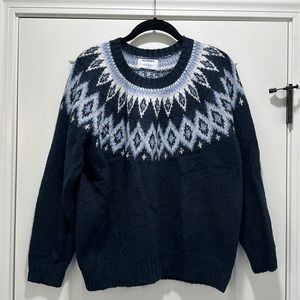 Old Navy fair isle sweater